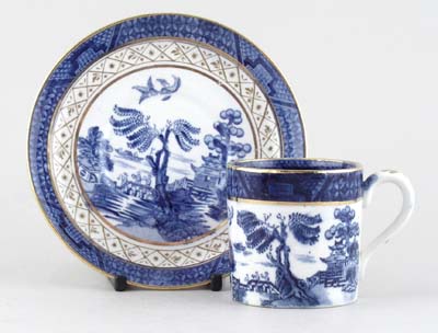 Coffee Can and Saucer c1930s